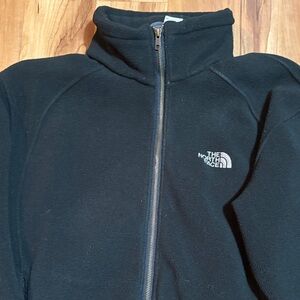 The North Face Black Full-Zip Fleece